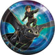 How To Train Your Dragon 9in Plates 9″ (8 count)
