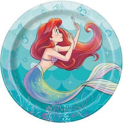 Little Mermaid Paper Plates 7″ (8 count) – instaballoons Wholesale