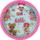 LOL Surprise Plates 9″ (8 count)