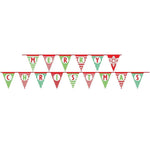 Unique Party Supplies Merry Christmas 14' Flag Banner