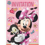 Unique Party Supplies Minnie Mouse Party Invitations (8 count)