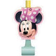 Minnie Mouse Party Noisemaker Blowouts (8 count)