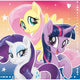 Servilletas para bebidas My Little Pony (16 unidades)