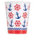 Unique Party Supplies Nautical 9oz Cups (8 count)