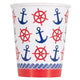 Nautical 9oz Cups (8 count)