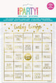 Juego de bingo Oh Baby Gold (8 unidades)