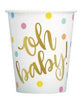 Copas Oh Baby Gold 9oz (8 unidades)