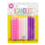 Unique Party Supplies Pink Purple Spiral Candles (10 count)