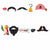 Unique Party Supplies Pirate Photo Booth Props (10 count)