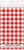 Unique Party Supplies Red Gingham Rectangular Plastic Table Cover