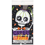 Unique Party Supplies Skeleton Trick or Treat Halloween Table Cover