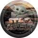 Star Wars Mandalorian Baby Yoda 9″ Plates Balloons (Set of 8)