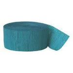 Unique Party Supplies Streamer - Teal Green 18″