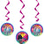 Unique Party Supplies Trolls Swirl Deco (3 count)