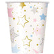 Vasos Twinkle Lil Star de 9 oz (8 unidades)
