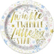 Twinkle Lil Star Plates 9″ (8 count)
