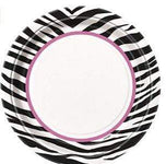 Unique Party Supplies Zebra Passion Large Plates (8 count)