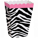 Unique Party Supplies Zebra Passion Treat Boxes (8 count)