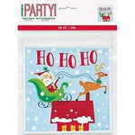 Unique Party Supplies Zip Top Colorful Santa Treat Bags (20 count)