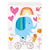 Unique Party Supplies Zoo Baby Goodie Bags (8 count)
