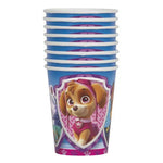 Unique Paw Patrol Girl 9oz Cups Paper Cups Balloons (8 count)