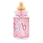 Unique Pink Dots Baby Shower Honeycomb 12″