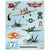 Unique Planes Sticker Sheet's (4 count)
