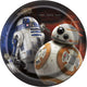 Star Wars Episode VIII Paper Plates 7″ (8 count)