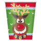 Ugly Sweater Vasos de 9oz (8 unidades)