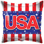 USA America 18″ Foil Balloon by Convergram from Instaballoons