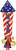USA Patriotic Rocket 47″ Foil Balloon by Betallic from Instaballoons
