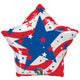 USA Patriotic Stars 18″ Balloon
