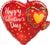 Valentine's Day Glitter Garland 22″ Foil Balloon by Anagram from Instaballoons