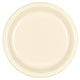 Vanilla Creme Plastic Plates 10″ (20 count)