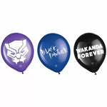 Wakanda Forever 12″ Latex Balloons by Amscan from Instaballoons