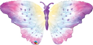  Watercolor Butterfly 44″ by Qualatex from Instaballoons