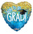 Way To Go Grad Blue 18″ Foil Balloon by Convergram from Instaballoons