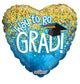 Way To Go Grad Blue 18″ Balloon