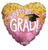 Way To Go Grad Pink 18″ Foil Balloon by Convergram from Instaballoons