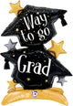 Way to Go Grad Standup 29″ Balloon