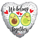 We Belong Together Avocado 18″ Balloon