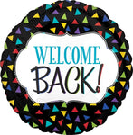 Welcome Back! 18″ Foil Balloon by Anagram from Instaballoons
