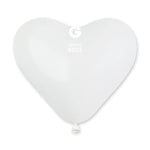White 10″ Latex Balloons by Gemar from Instaballoons