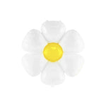 White Daisy 34″ Foil Balloon by Imported from Instaballoons