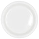 White Plastic Plates 25″ (20 count)