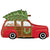 Woody Wagon with Tree 32″ Foil Balloon by Anagram from Instaballoons