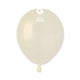Metallic Metal Ivory 5″ Latex Balloons (100 count)