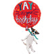 Yay It's Your Birthday Dog 38″ Balloon