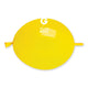 Yellow #002 G-Link 6″ Latex Balloons (100 count)