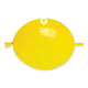 Yellow #02 G-Link 6″ Latex Balloons (100 count)